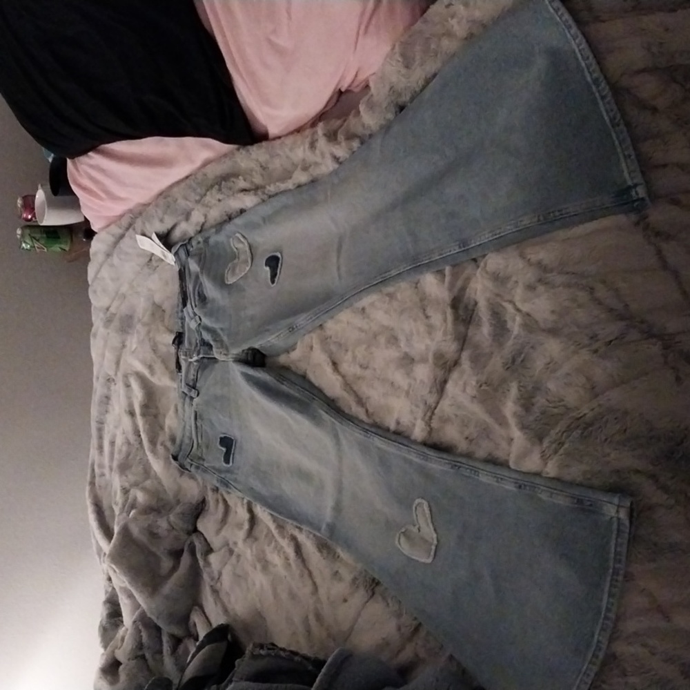 Hollister Jean's Size 28R NWT Hearts.